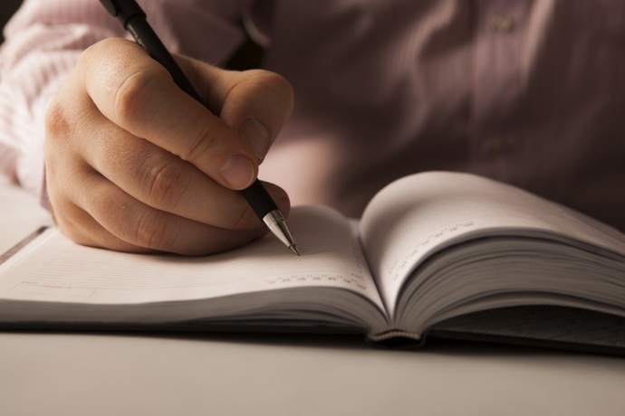 Is journal writing 4 pages a day front and back considered a lot?