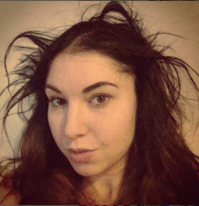 Was a bad hair day!