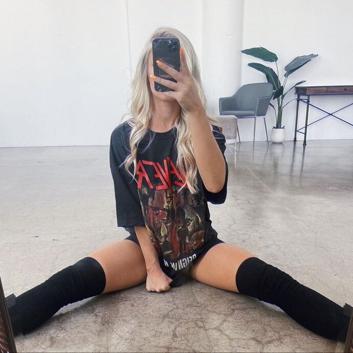 Why do you guys find it sexy when a woman wears over knee-thigh high socks with an over sized t-shirt, sweater or hoodie?