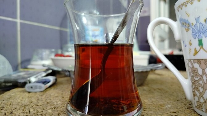 What color would the tea I drink be based on the color of your underwear you're wearing right now?