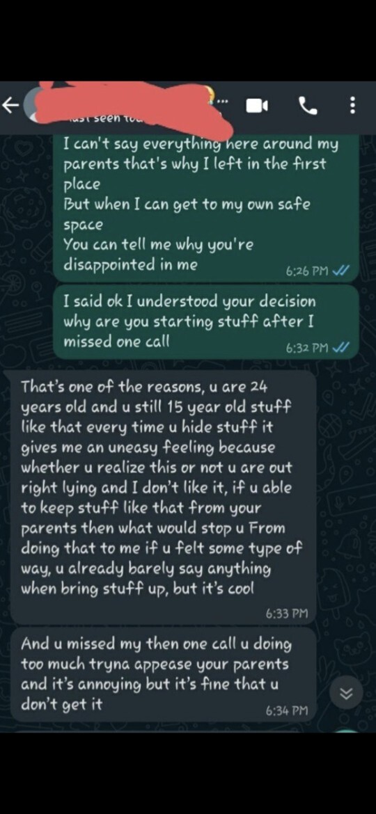 Which one of these text messages was the stupidest one I let slide?