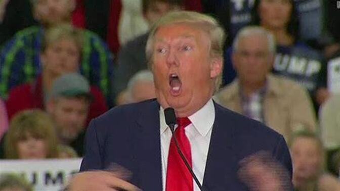 Why can Trump dish mocking humor, but can't take it? Is he really that weak?