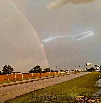 Rainbow or lightning, which is best?