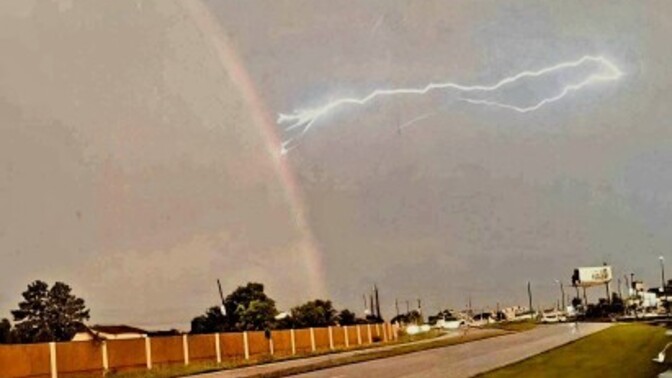 Rainbow or lightning, which is best?
