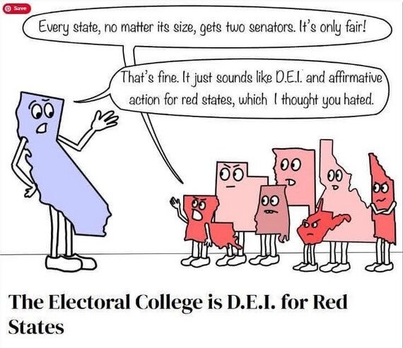 Is the term DEI just used by racist to undermine the accomplishment of anyone that's not a white male?