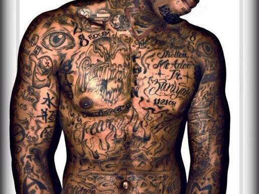 Do you find a heavily tattooed body, excluding the face, physically attractive?