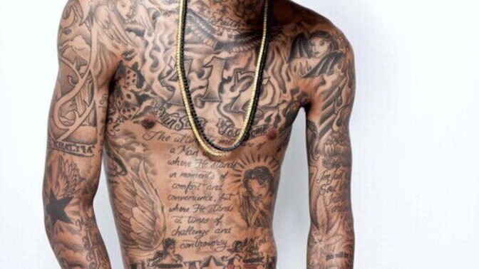 Do you find a heavily tattooed body, excluding the face, physically attractive?
