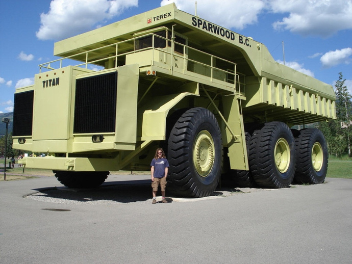Is it a huge turn-off to have huge trucks?