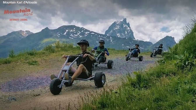 Have you ever been mountain karting?