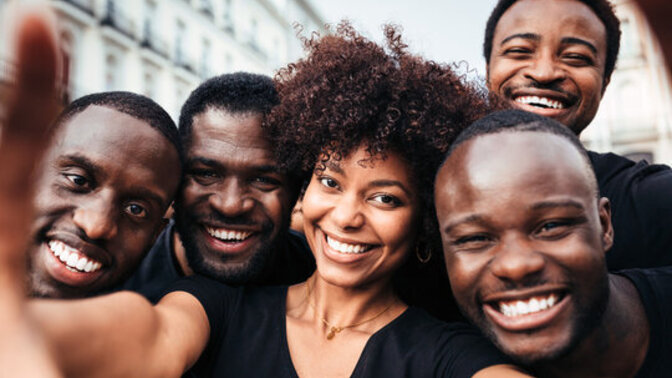 What things do you think black people are good at?