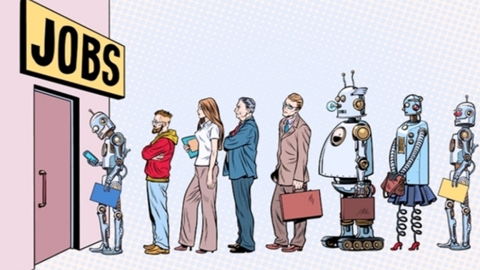 Do you think that in the near future a large part or all of your job could be done by artificial intelligence?