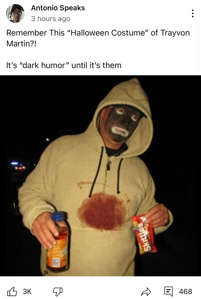 Is the left out for blood?