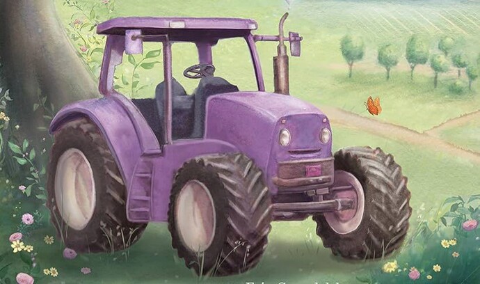 When you think of a tractor, what colour do you think of?