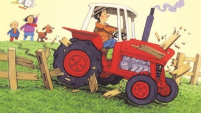 When you think of a tractor, what colour do you think of?