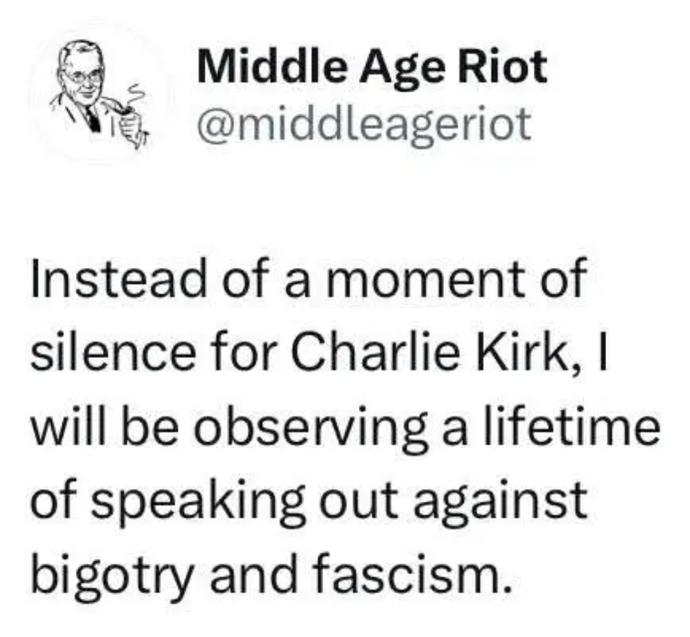 What do you think about Charlie Kirk's memorial?