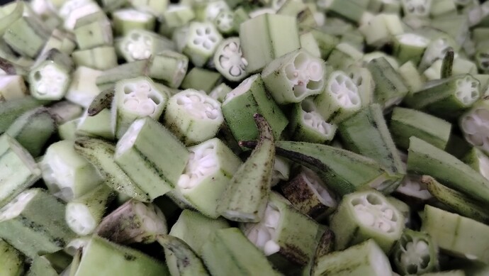Would you like to eat my okra?