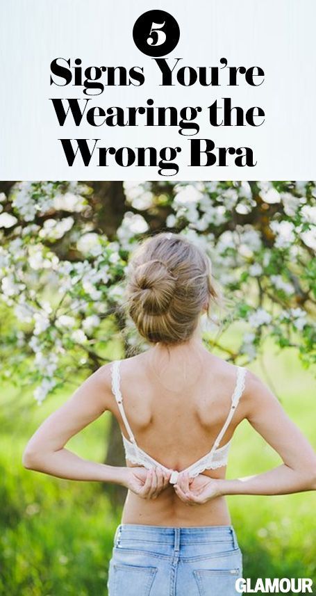 Girls, so apparently about 80% of you are wearing the wrong size bra. Why is this? Is it really that hard to find a bra that fits properly?