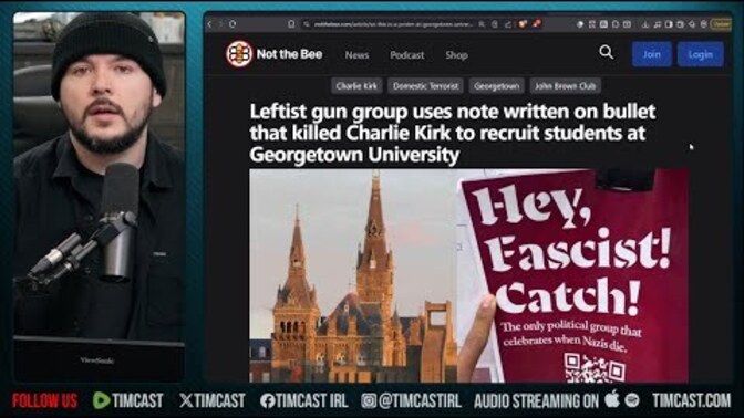 Would you join this John Brown Gun Club recruiting members to encourage more assassinations and violence towards conservatives?