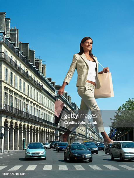 She must do her shopping at the giant Old Navy!