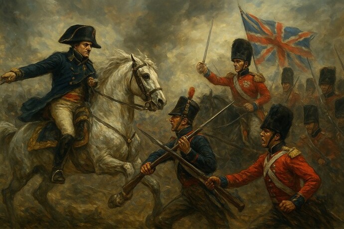 Did you know that the British had made such sacrifices during the Napoleonic Wars?