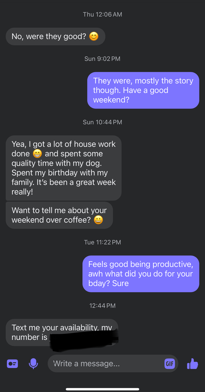 Am I being entitled? If you want to meet up, why are you wanting me to reach out first?