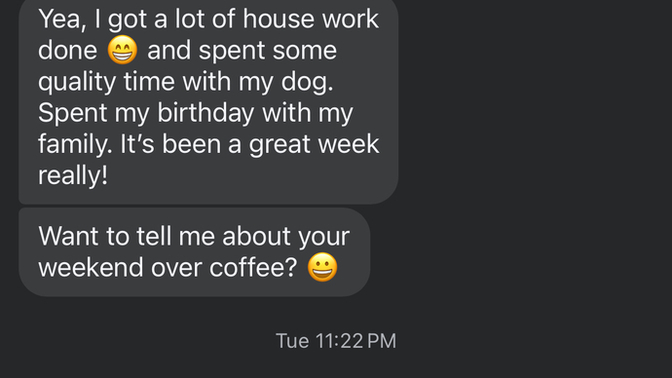 Am I being entitled? If you want to meet up, why are you wanting me to reach out first?