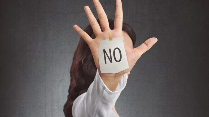 The art of saying no. How easy is it for you to say no to unpleasant people or situations? And what is the reaction from others when you do this?