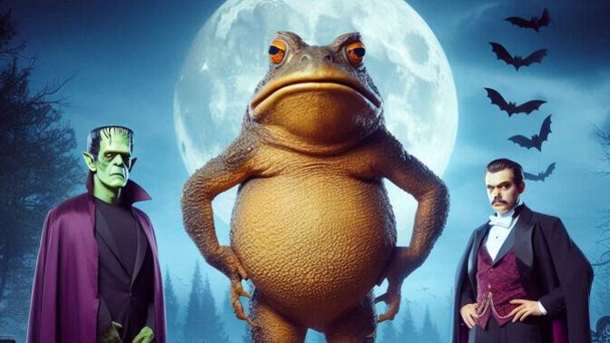 Is it finally time for the Giant Toad to become the face of Halloween?