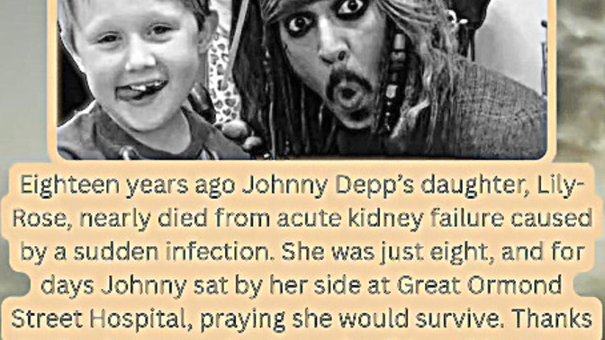 Did you know that Johnny Depp did this?