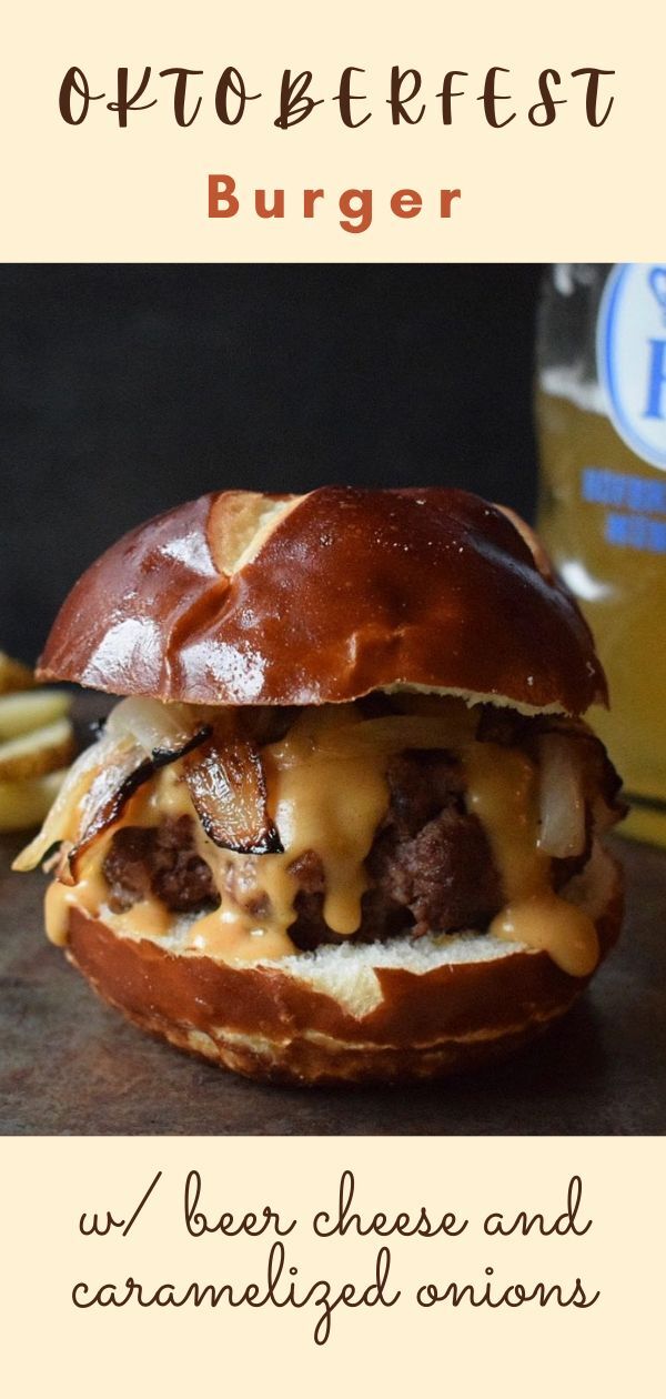 This is a German burger 🍔