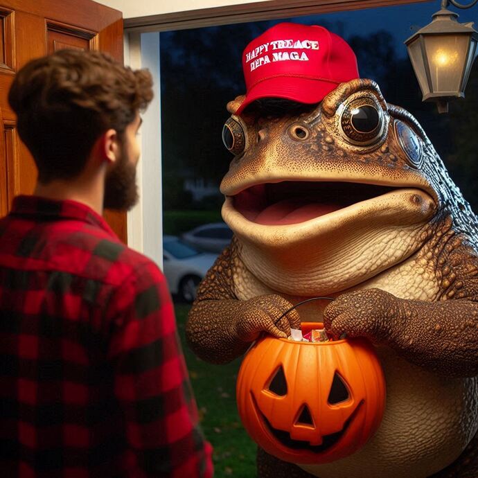 Would you go Trick-or-treating at a Trump supporters house?