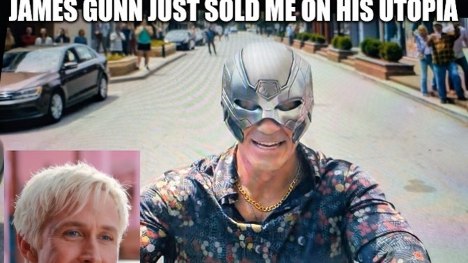 What do you think about the Utopian Earth X reveal in Peacemaker Season 2? What makes it the best dimension ever?