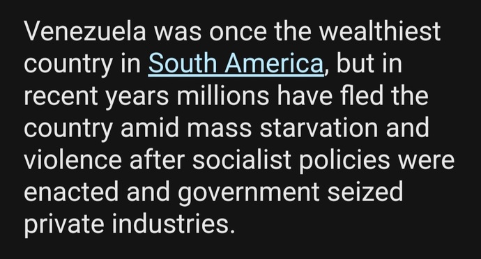 Venezuela capitalism?