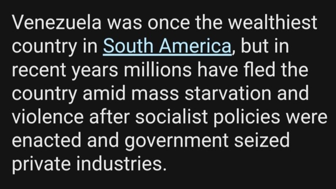 Venezuela capitalism?