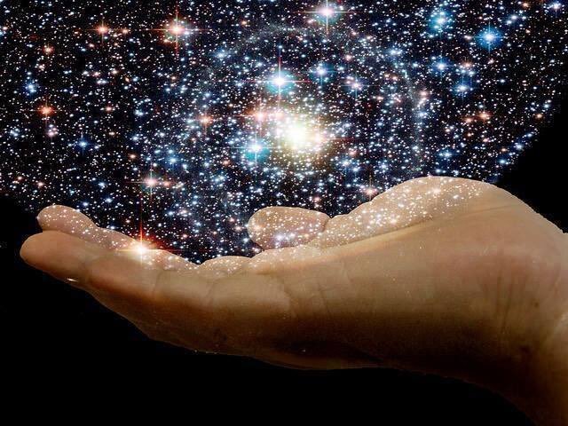 yeah Christians totally believe the universe was made by someone living in the clouds