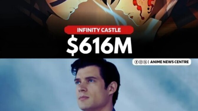 What do you think about the Demon Slayer Infinity Castle movie passing Superman 2025 at the box office?