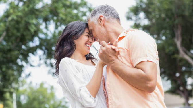Why do young women prefer a much older man?