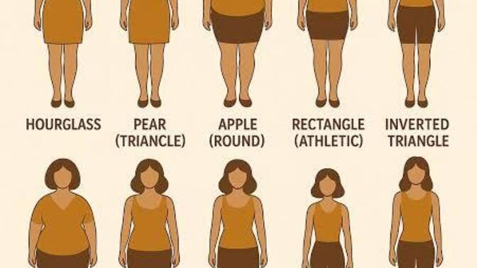 Girls, What body shape do you belong?