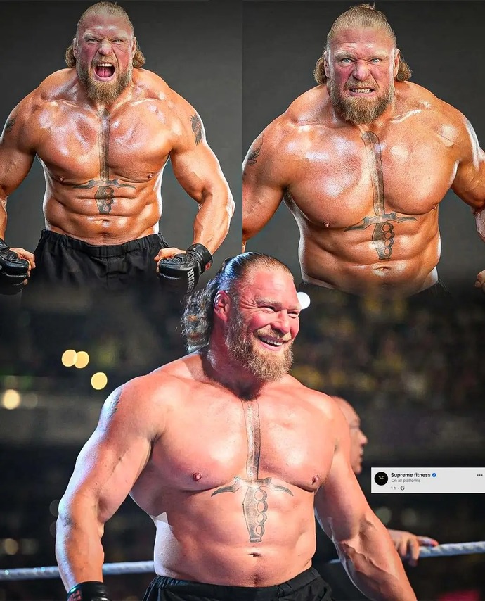 What do you think of Brock Lesnars massive physique at 48 years old?