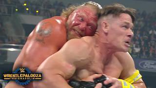 What did you think of Brock Lesnar and John Cenas match at WWE WrestlePalooza?