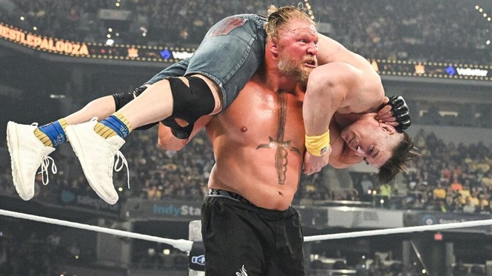 What did you think of Brock Lesnar and John Cenas match at WWE WrestlePalooza?