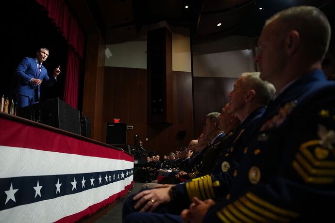 Whats your take on Hegseth telling US generals/admirals to prepare for war and also calling out those who are fat?