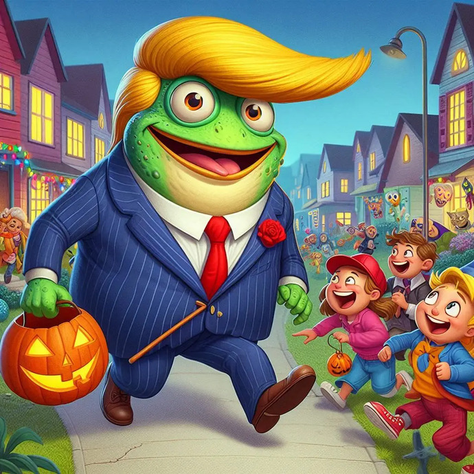 Would this Halloween costume improve Trumps appearance?