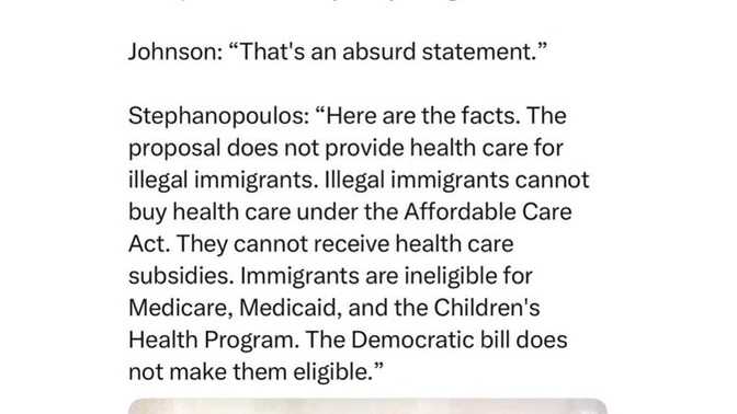 MAGA please disprove ANY or ALL statements by Stephanopoulos. I'll wait... "Reality has a liberal bias" indeed?