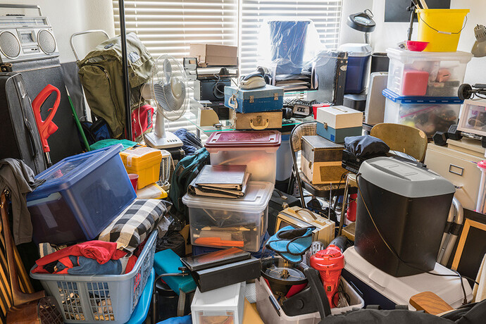Not my actual room, but its giving this vibe, lots of totes, bags, and baskets