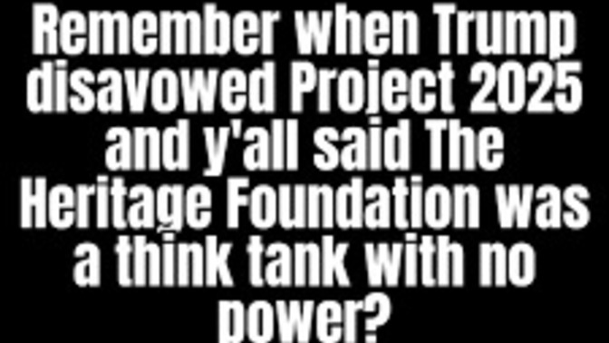 Hey remember when Trump and all the maga people said he didn't know about project 2025. well He lied. Are you surprised?