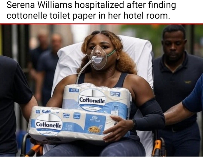 Serena Williams triggered by cotton plant display in NYC Hotel. Will her victim hood get worse as she ages?
