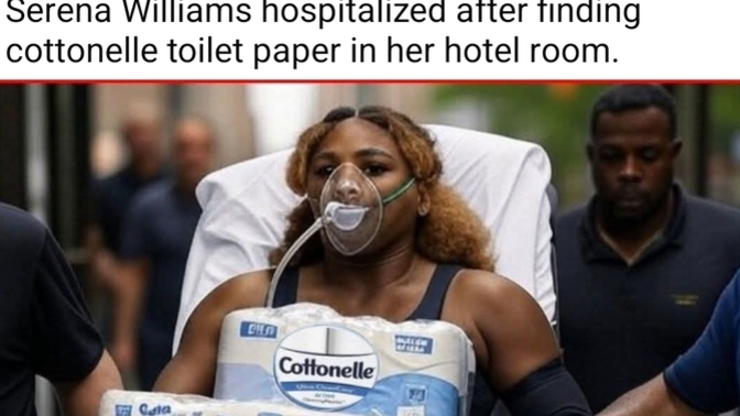 Serena Williams triggered by cotton plant display in NYC Hotel. Will her victim hood get worse as she ages?