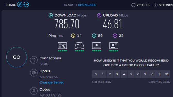 What kind of download speeds are you getting for your buck these days?
