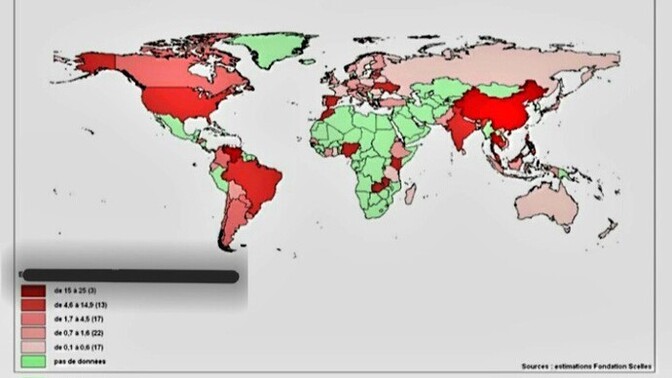 What is this a sex map of?